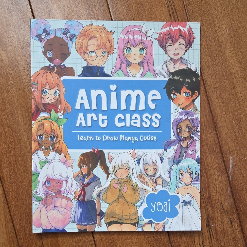 Anime Art Class Book - Learn to Draw Manga Cuties